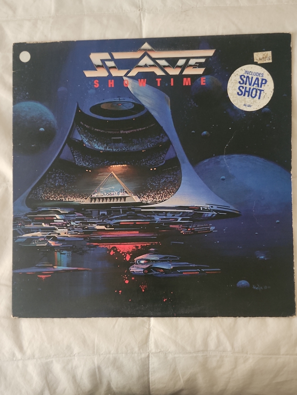 SLAVE: Showtime Vintage Vinyl -- DJ COPY -- UNPLAYED 30 YEARS! LOOKS GREAT!!!